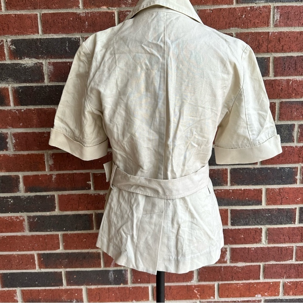 Banana Republic linen blend blazer  HG - Picture 3 of 5